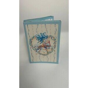 Vintage 1991 House of Lloyd Carousel Horse Folding Photo Album
